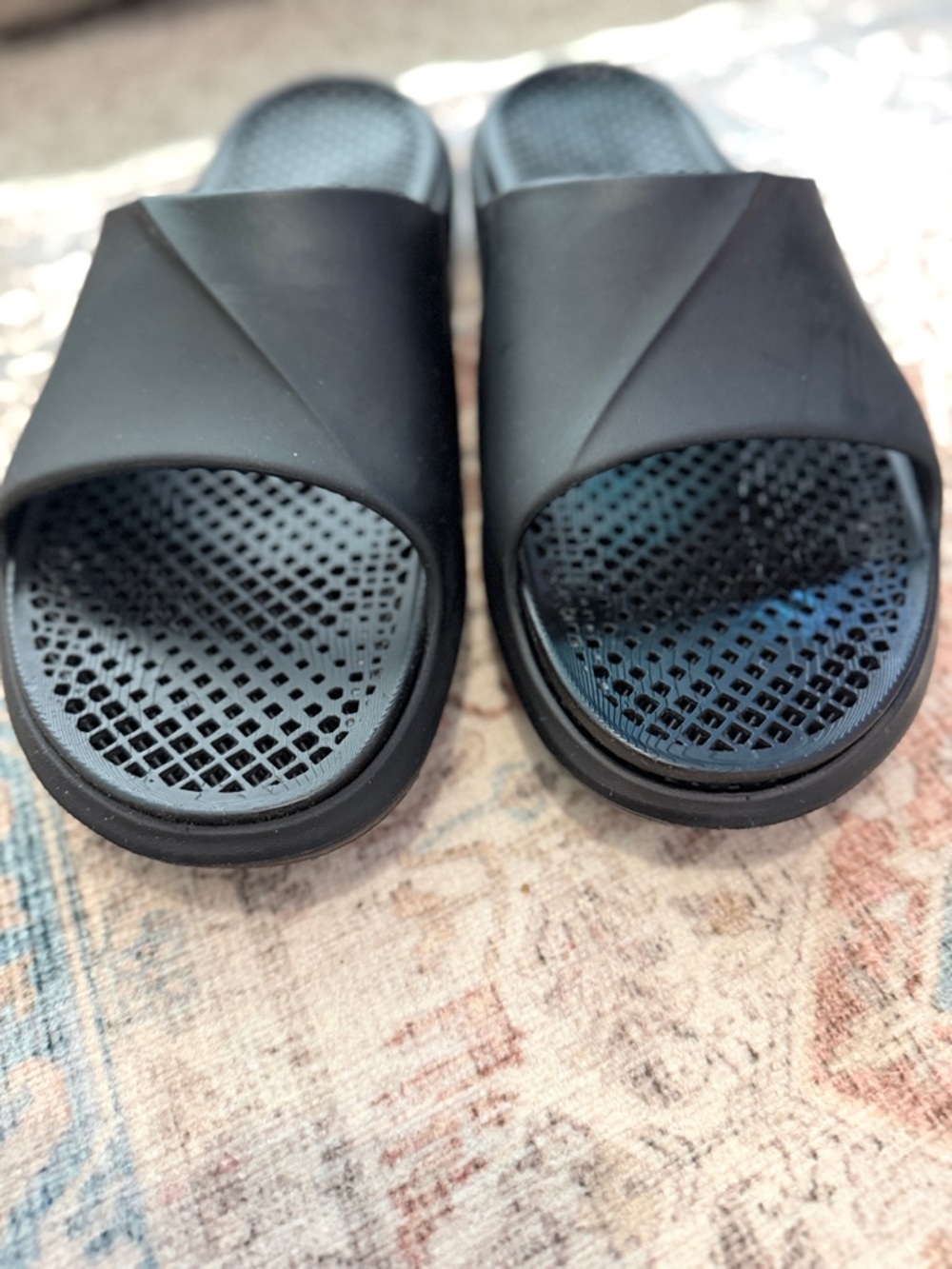 Asics Actibreeze Hybrid Slide Sandal in Black